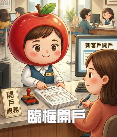 臨櫃開戶